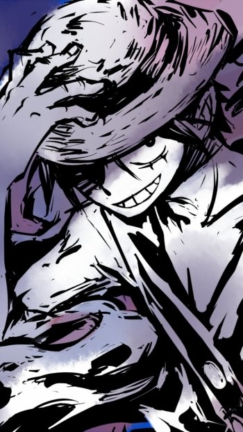 pirate straw hat Monkey D. Luffy Anime One Piece Phone Wallpaper